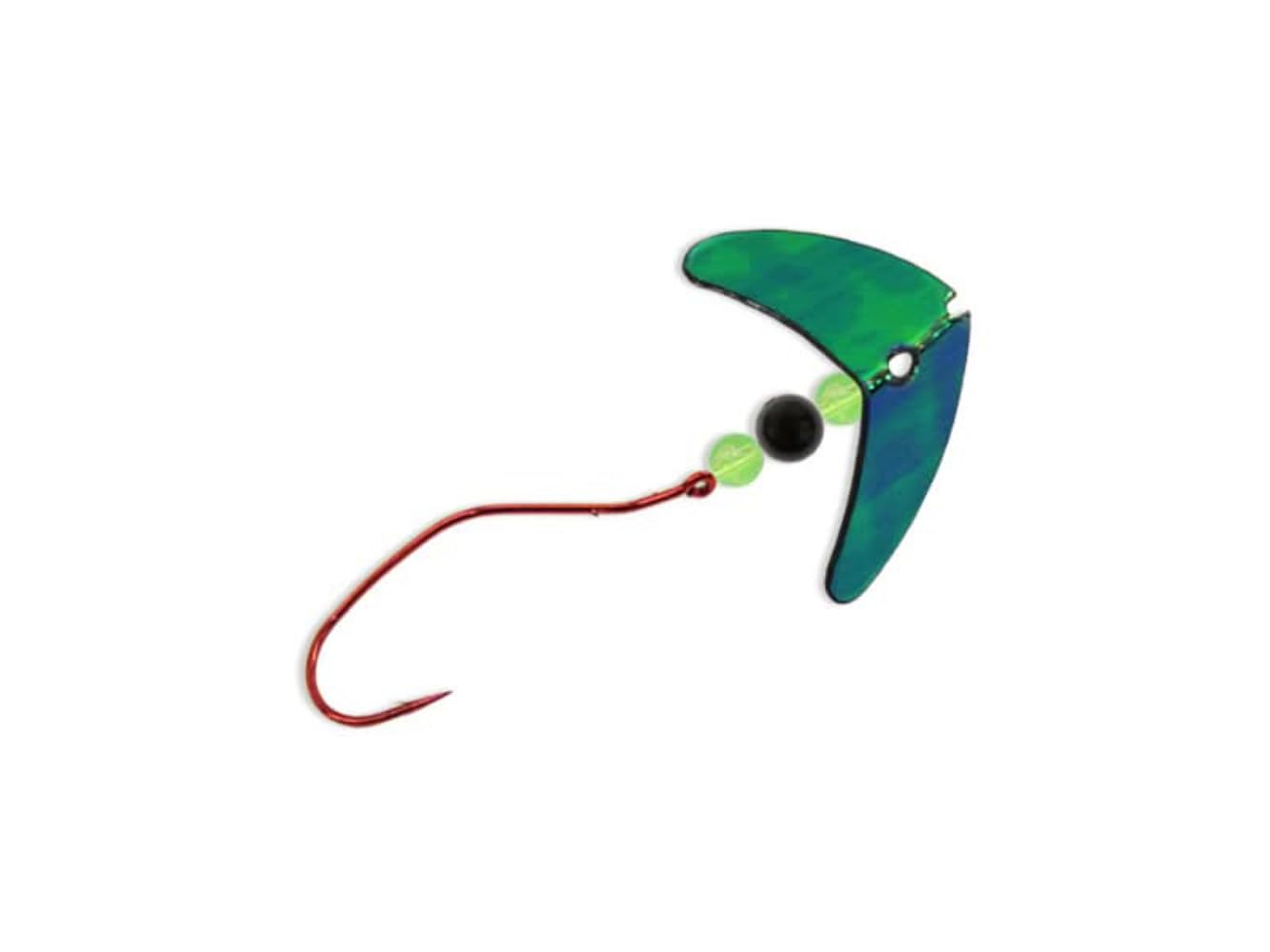 Mack's Lure rig showing 48-inch leader for durable presentation