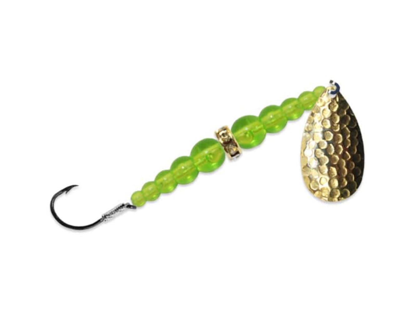 Wedding Ring Classic Original lure side view with beads