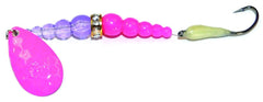 Mack's Lure Kokanee Killer 8 pink purple glow hook attracts kokanee and trout