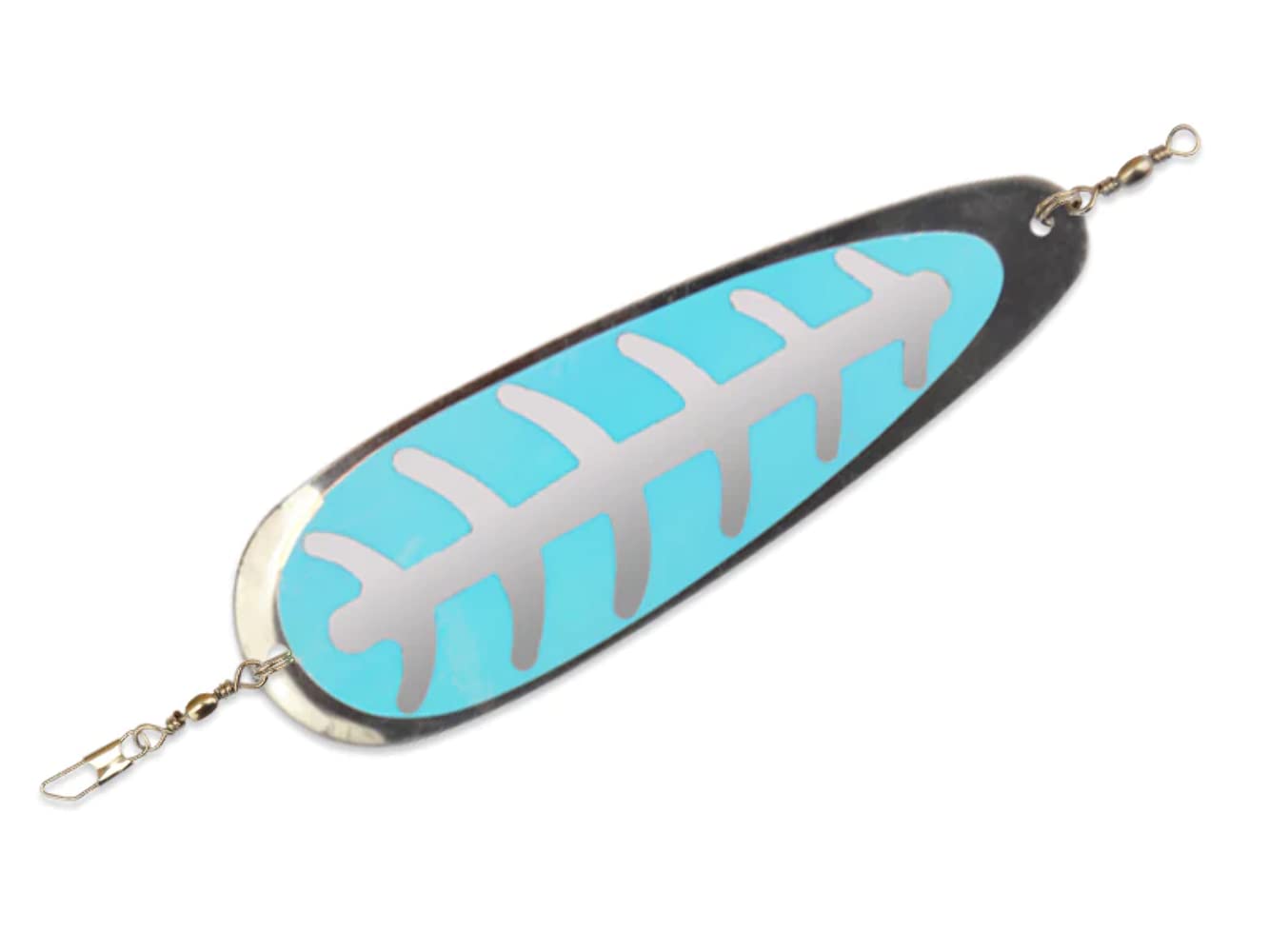 Mack's Lure Sling Blade UV 4in dodger shows compact action for tight trolling setups.