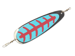 Mack's Lure Sling Blade UV 9in dodger delivers broad action for deeper targets.