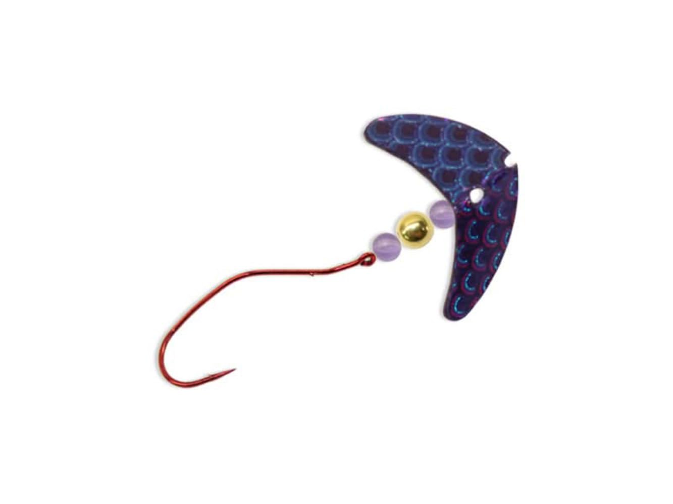 Mack's Lure Smile Blade Spindrift floating walleye rig delivers enticing wobble at ultraslow speeds.