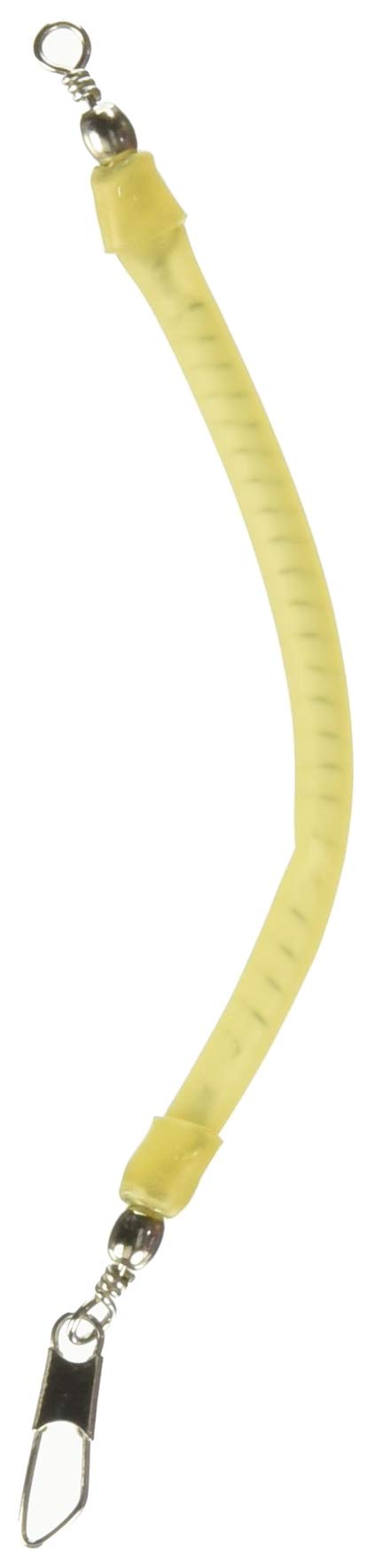 Mack's Lure trolling snubber amber 4-inch inline shock absorber for smoother strikes.