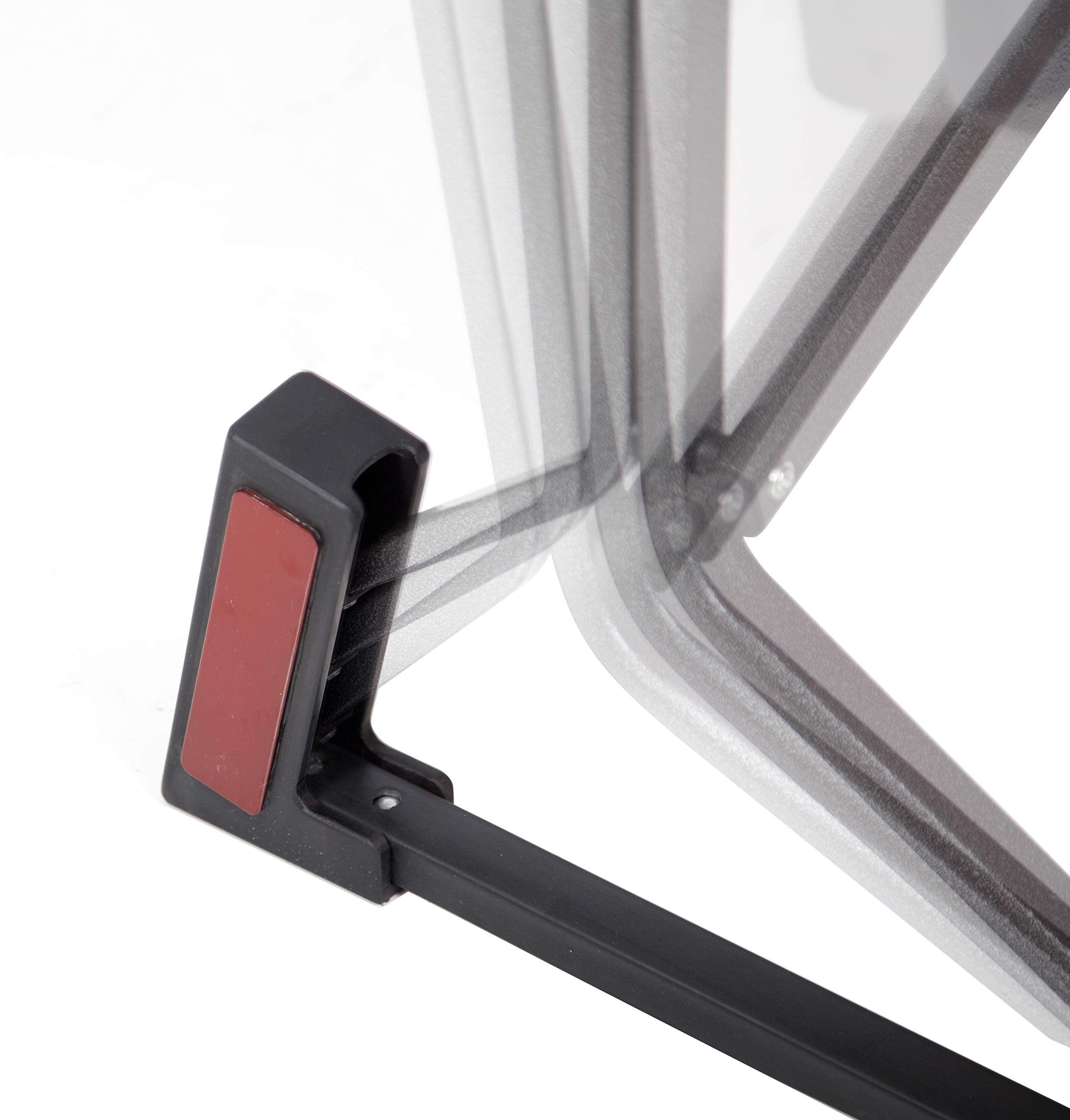 MacSports MacRocker anti-tip-guards: steadier seating on uneven ground.