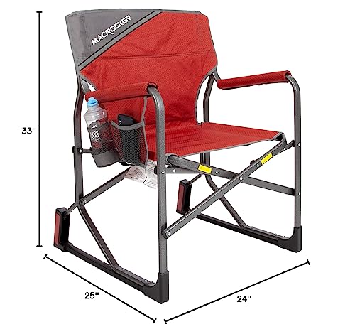 MacSports MacRocker beverage-holder: convenient spot for drinks during outdoor relaxation.