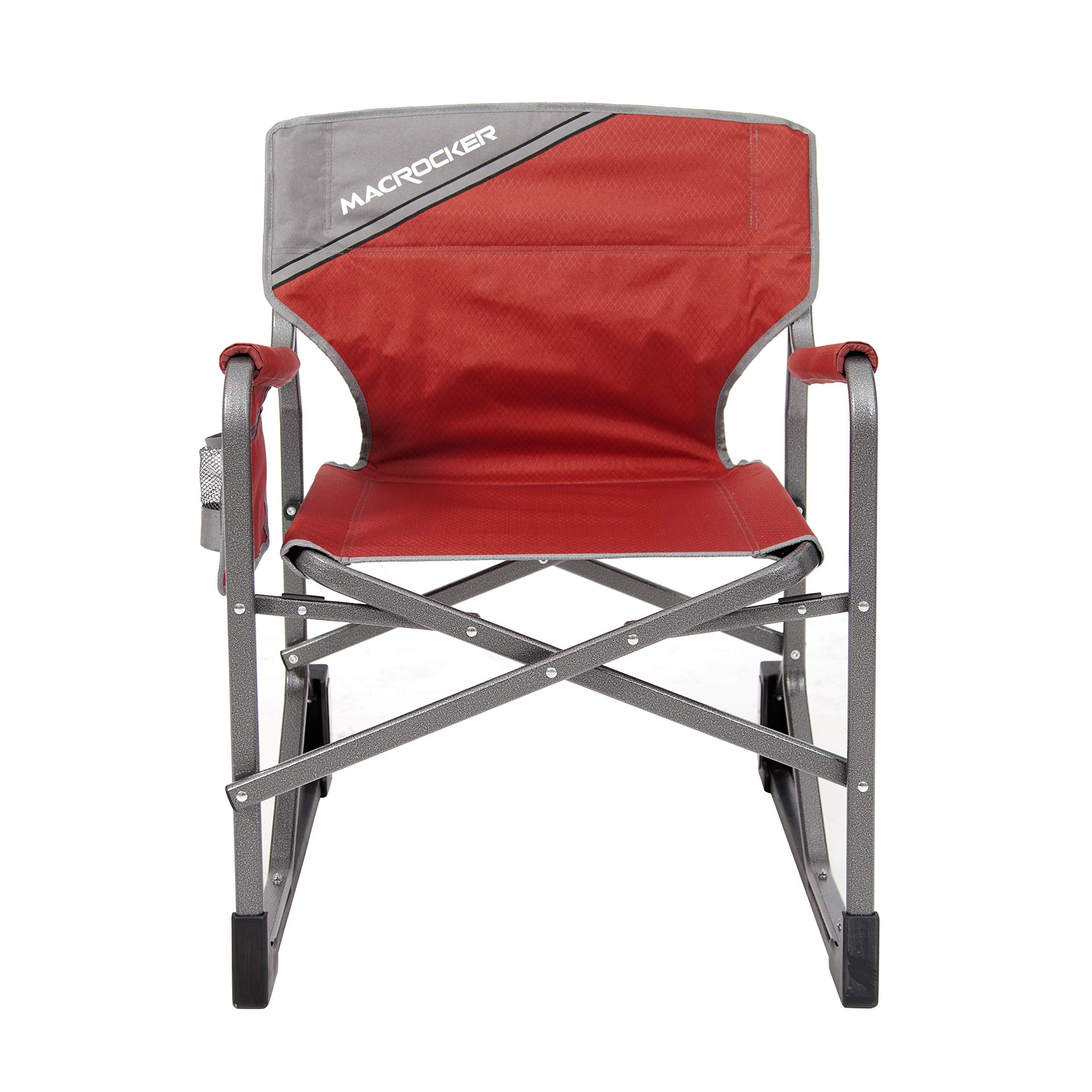 MacSports MacRocker carry-handles: easy carry and transport from car to campsite.