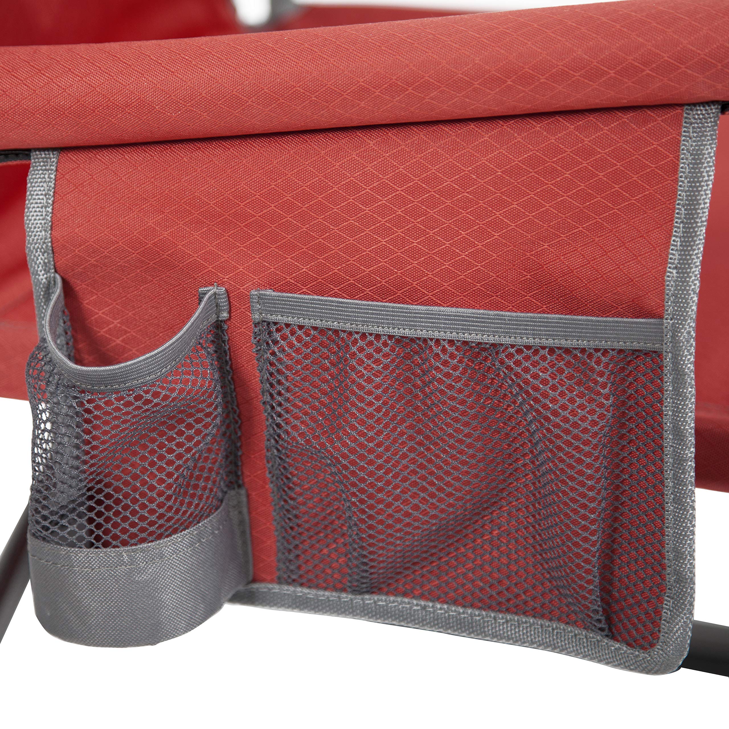 MacSports MacRocker powder-coated-frame: sturdy yet lightweight for easy portability.