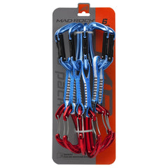 Mad Rock Super Light Draw Express Set six-pack; ultralight carabiners for fast, portable climbs