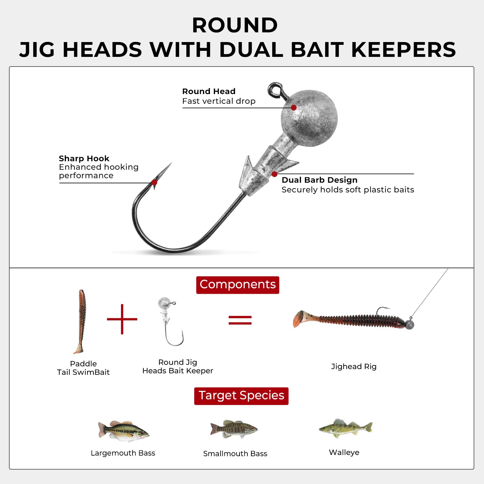 Lifelike hard baits with 3D eyes