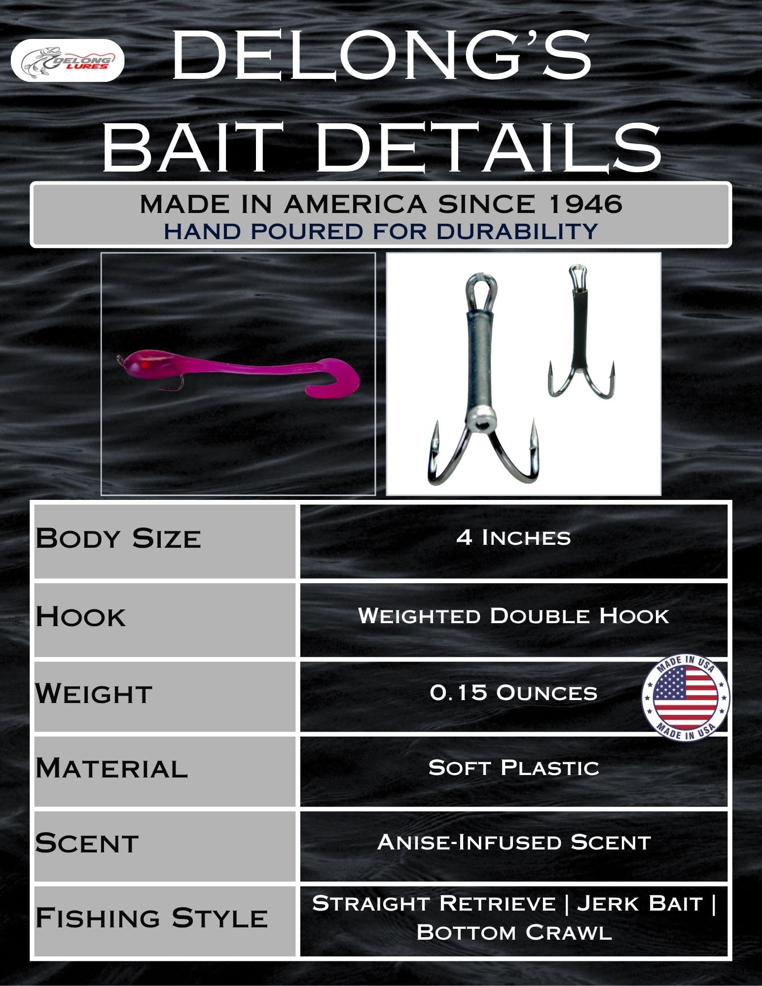 Versatile Tadpole lure displayed for swim jig jerkbait use