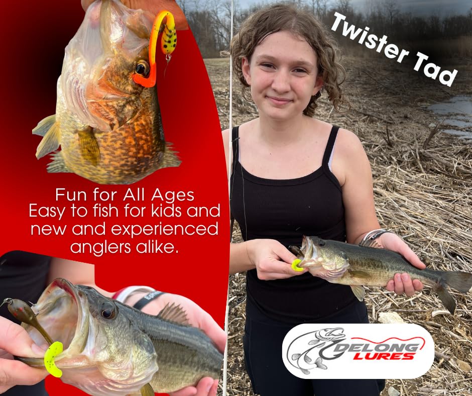 Handcrafted in the USA DeLong Lures Tadpole Pack