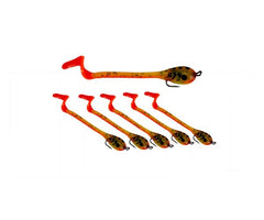 Twister Tad Fishing Lures FireTiger front view