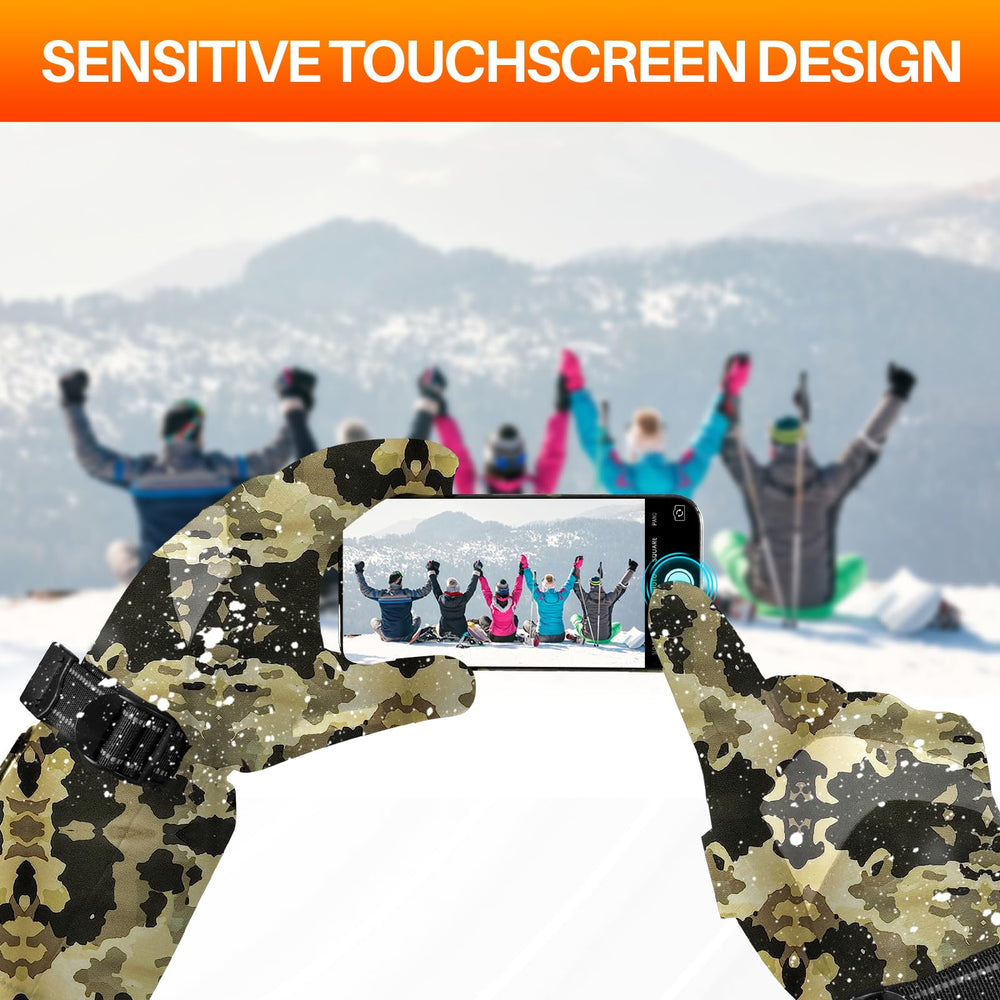 MADETEC heated gloves velvet-insulation for soft, cozy warmth