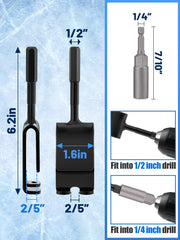 MADHOLLY ice shanty stake nails show durable metal construction