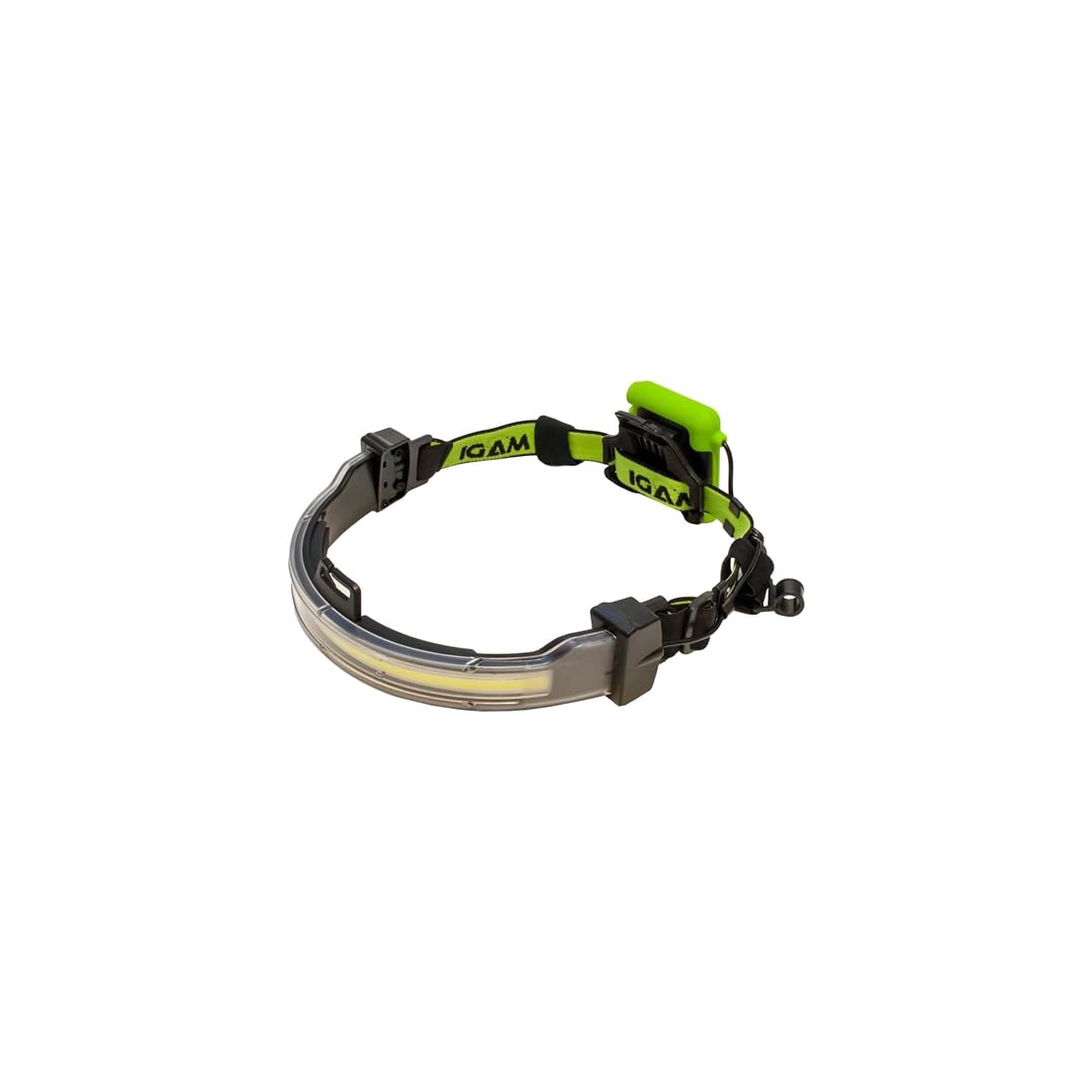 MADI HL4AA LED FR Headlight beam close-up showing bright illumination for visibility