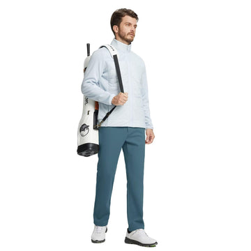 M MAELREG men's golf pants brushed insulated lining for extra warmth.