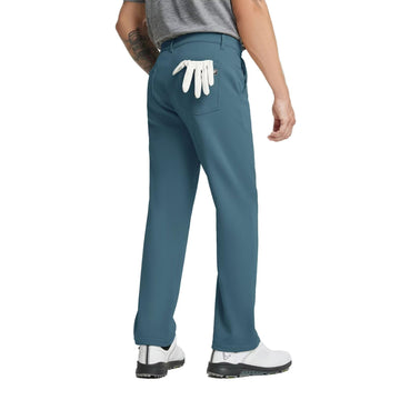 M MAELREG men's golf pants pocket details showing roomy storage for essentials.