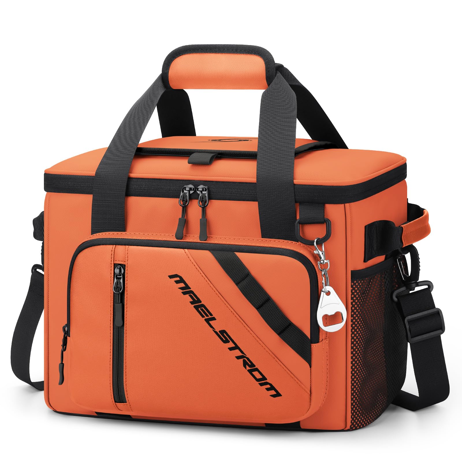 Maelstrom large-capacity cooler holds 30 cans and ice packs