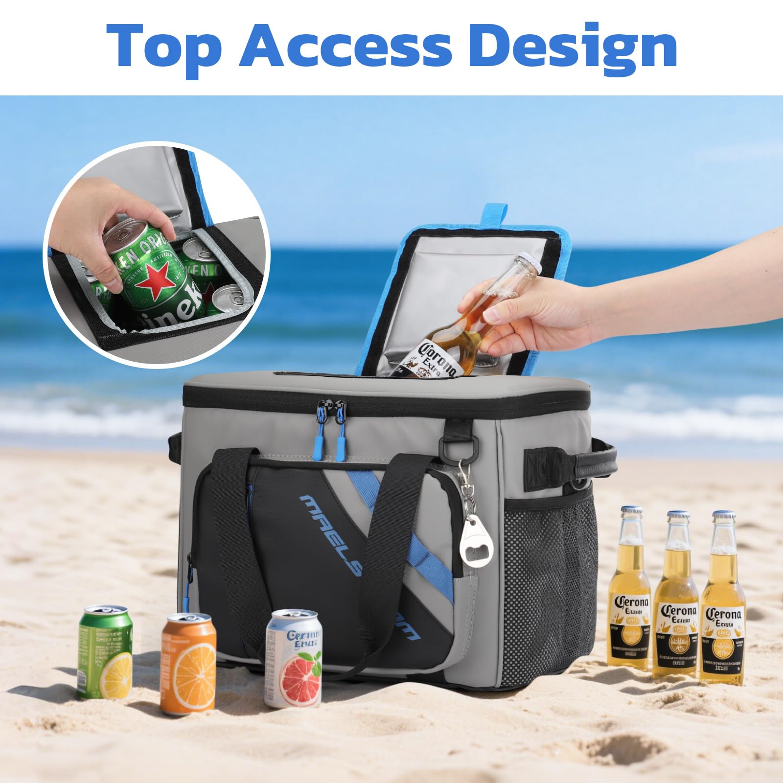 Maelstrom collapsible design shows easy folding for compact storage
