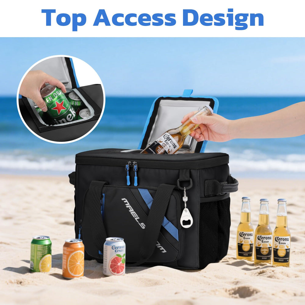 Maelstrom collapsible cooler saves space when not in use