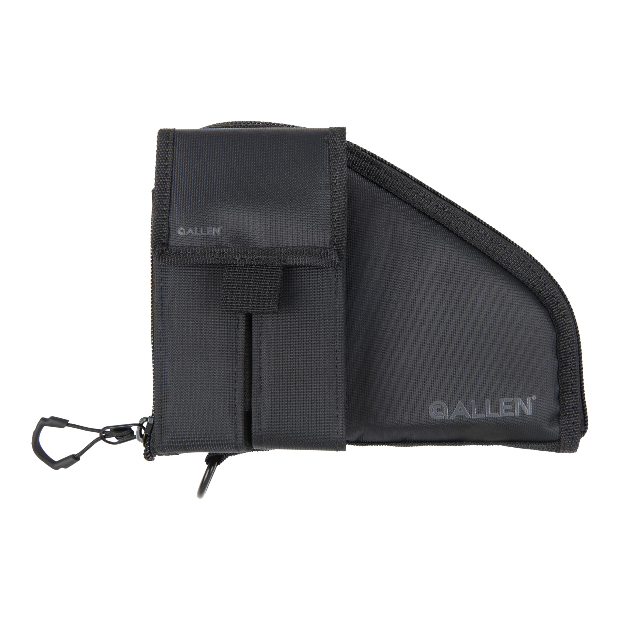 Detachable mag pouch included with the case for up to two magazines