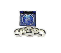 MagBay fluorocarbon leader 130lb 33yds offers strong knot integrity and low visibility
