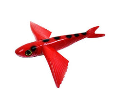 MagBay Lures 8in red and black flying fish teaser for tuna, mahi, and wahoo