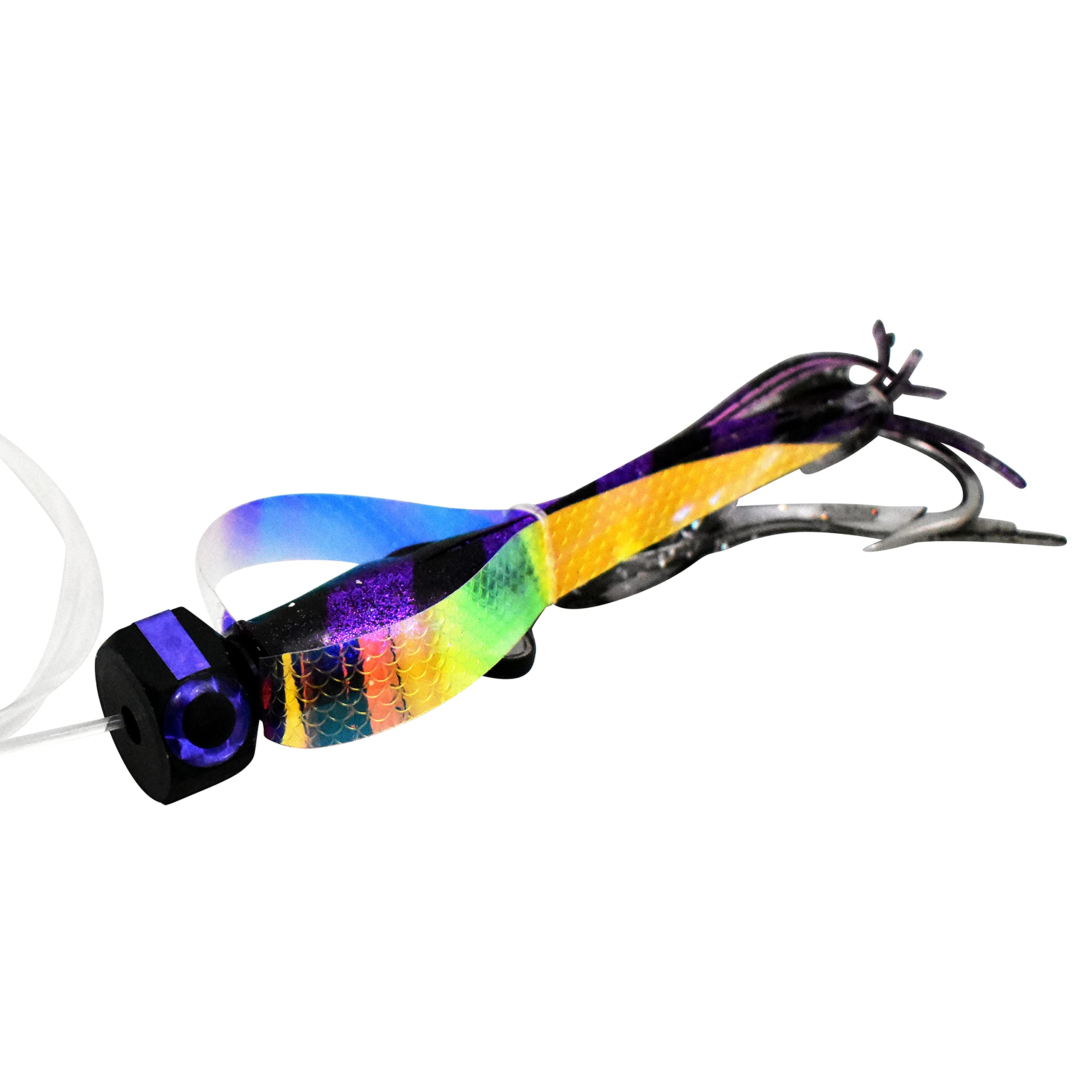 MagBay Lures Carolina Skimmer 5.5 purple lure ready for offshore trolling to attract mahi and tuna