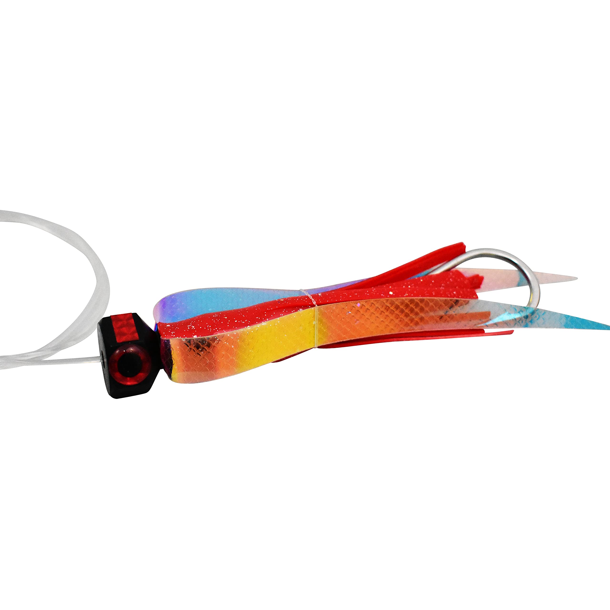 MagBay Lures Carolina Skimmer 5.5-inch lure with holographic wings attracts mahi, dorado, and tuna