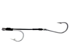 MagBay Lures double hookset rig with offset hooks for big game trolling