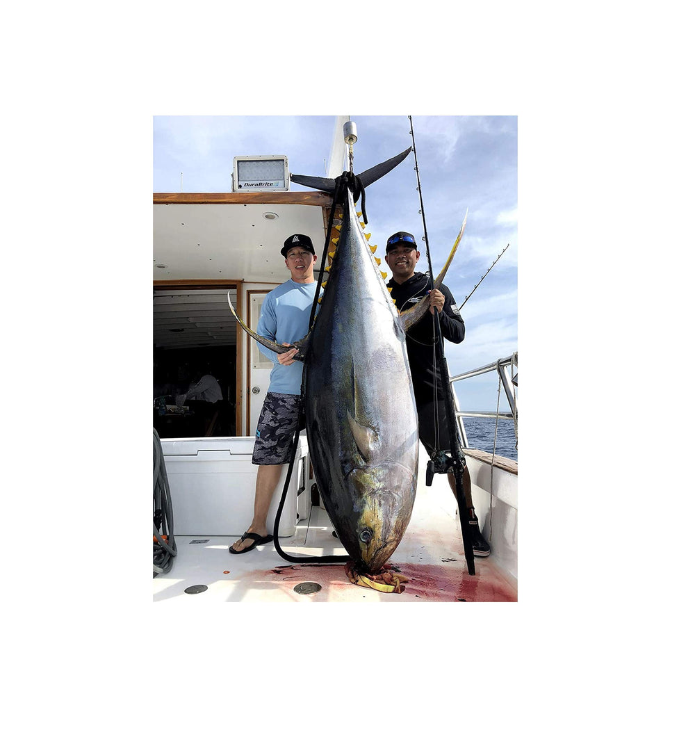 MagBay Lures IGFA-certified fluorocarbon leader 30m spool for tournament use.