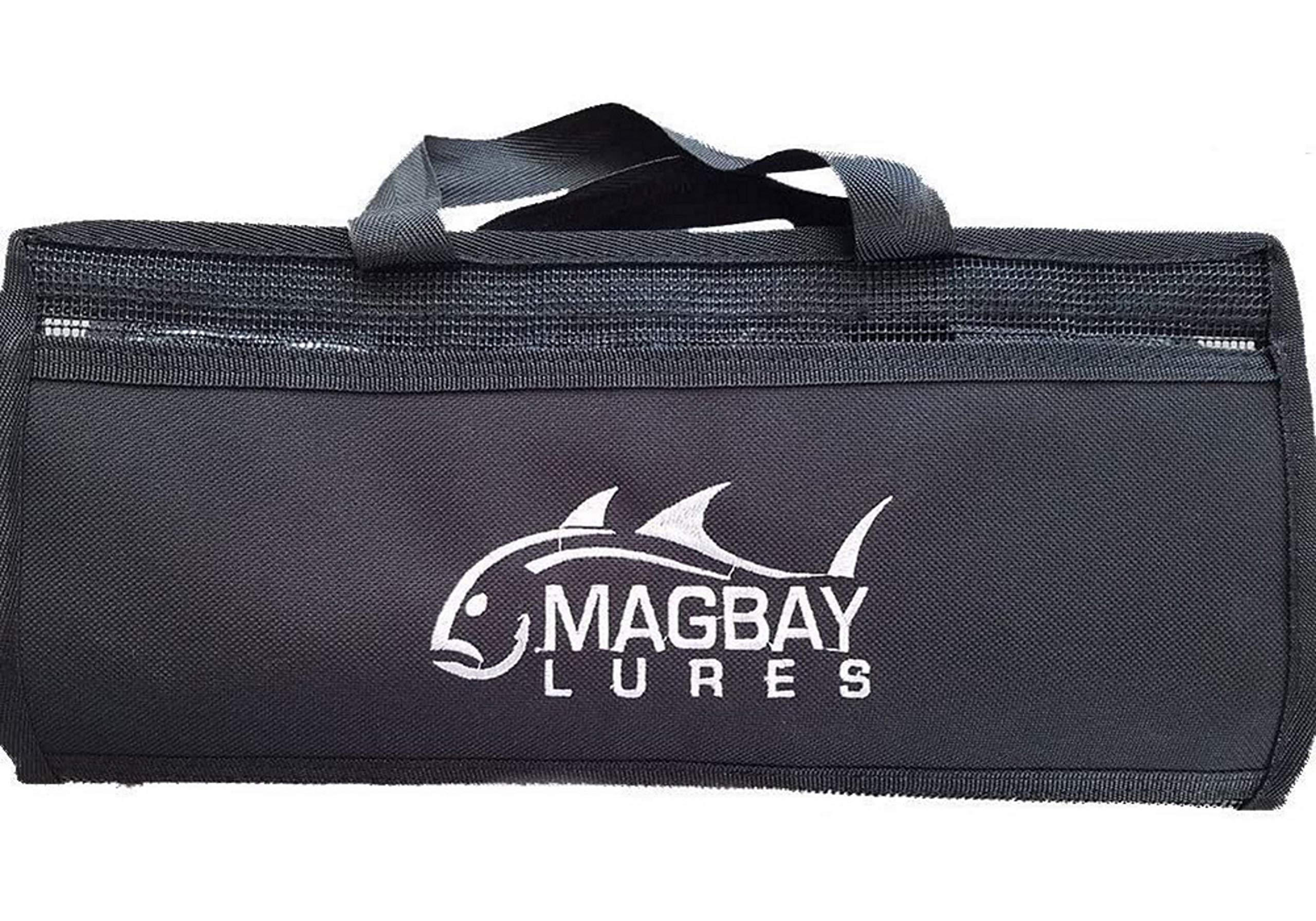 MagBay Lures Large 6 Pocket Offshore Lure Bag exterior with 6 pockets