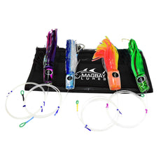 MagBay Lures Refraction Pack: Mahi Morsel lures ready for marlin and mahi trolling