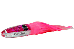 MagBay Lures Wahoo Clippers Pink, unrigged, balanced trolling for aggressive strikes.
