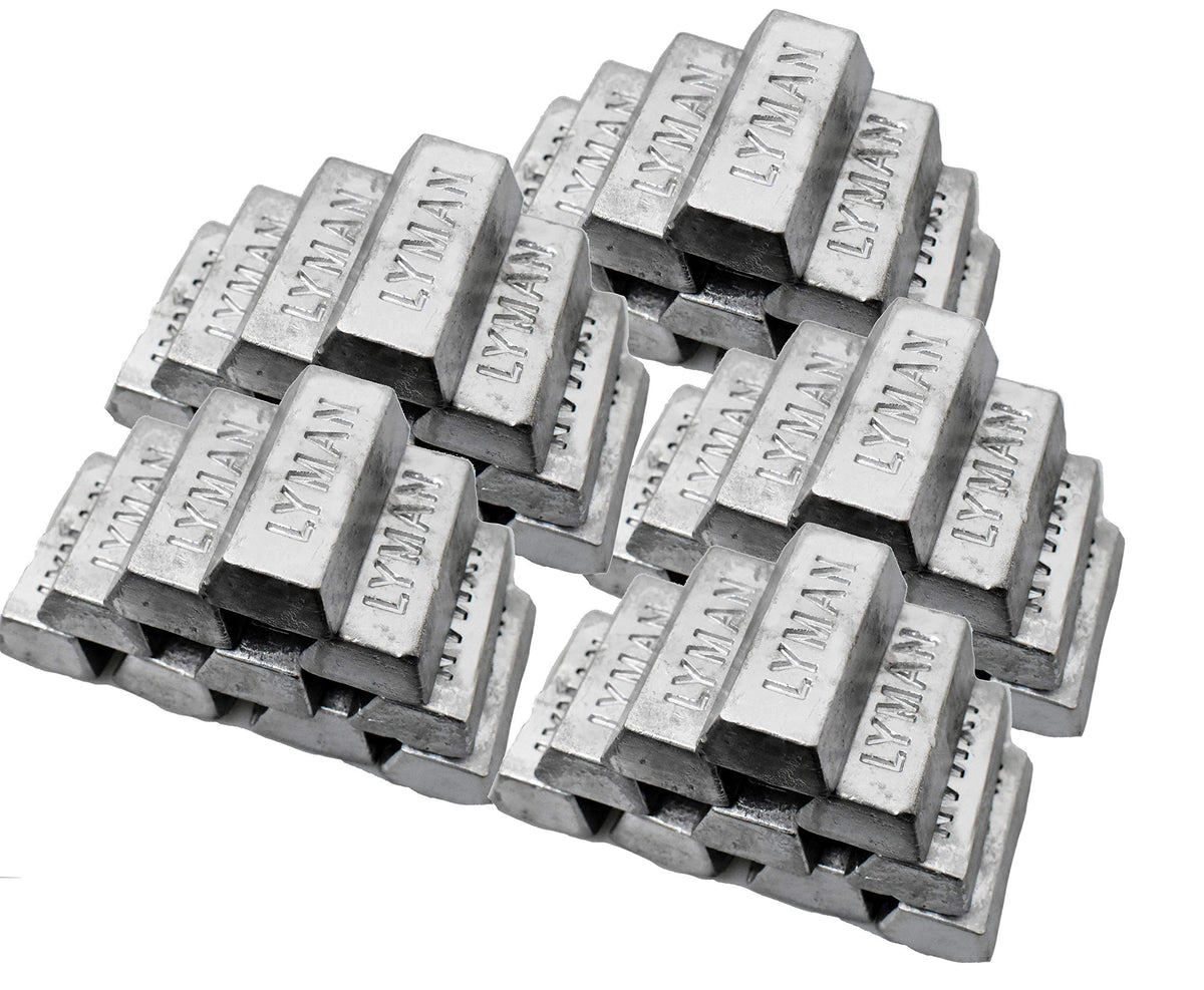 MagBay Lures Lyman 1 lb lead ingot for precise casting and weight control.