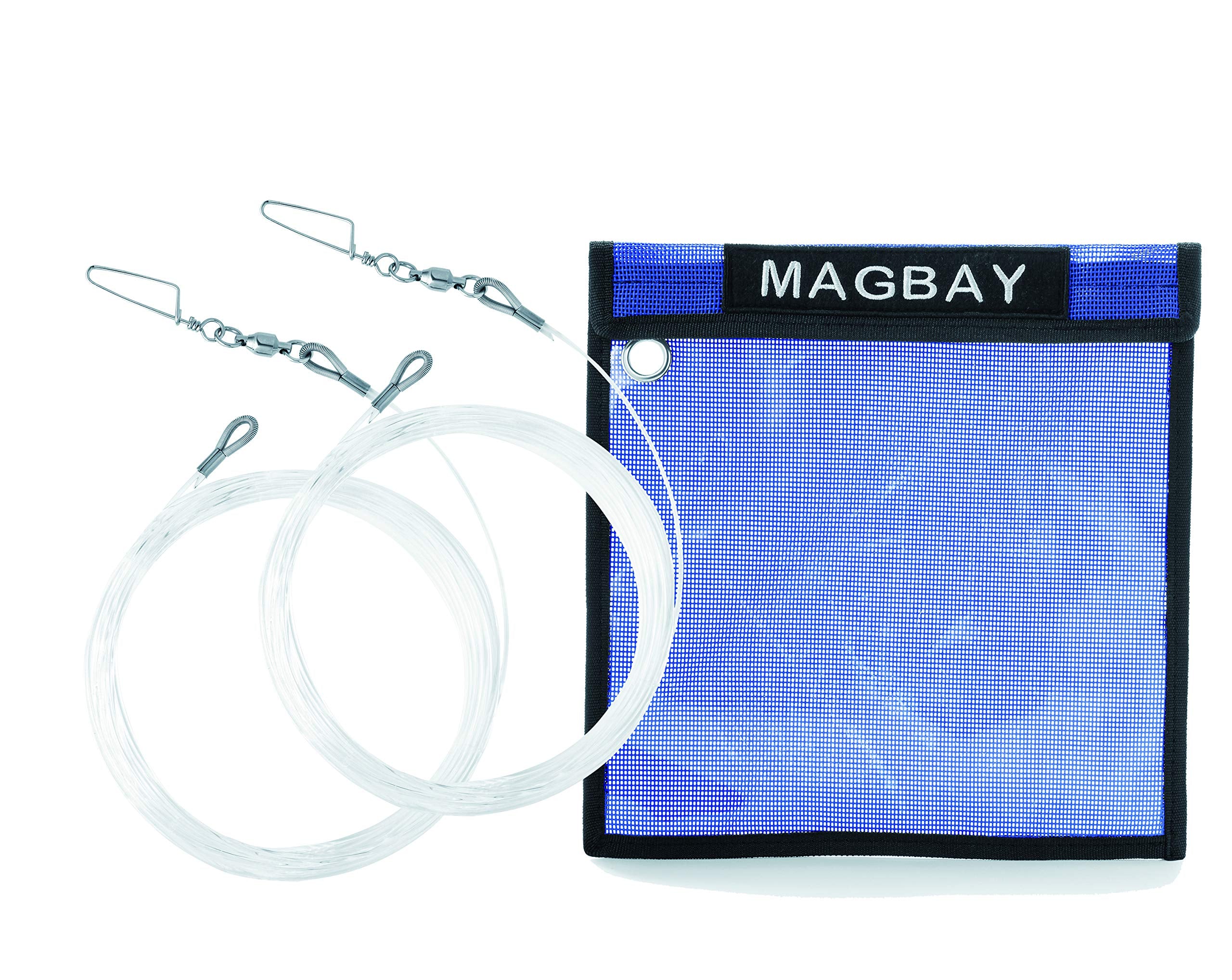 MagBay Lures bag included with 2-pack shock leader