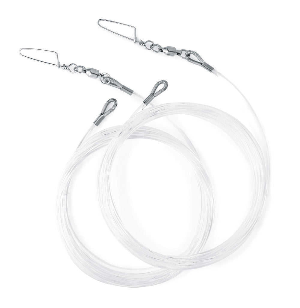 MagBay Wahoo Shock Leader 250 lb stainless steel loop protections