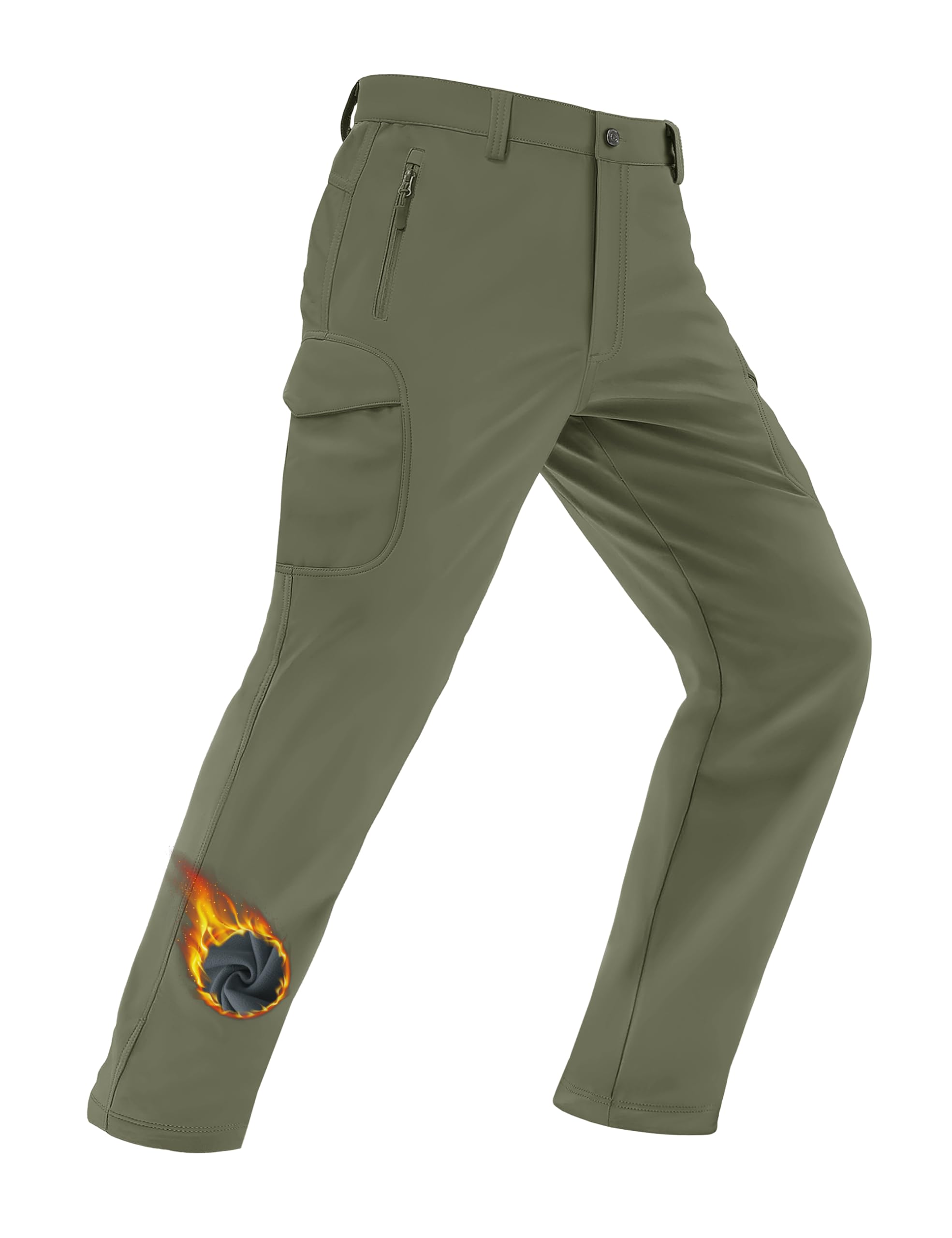 MAGCOMSEN snow pants with waterproof shell ideal for winter conditions and outdoor skiing.