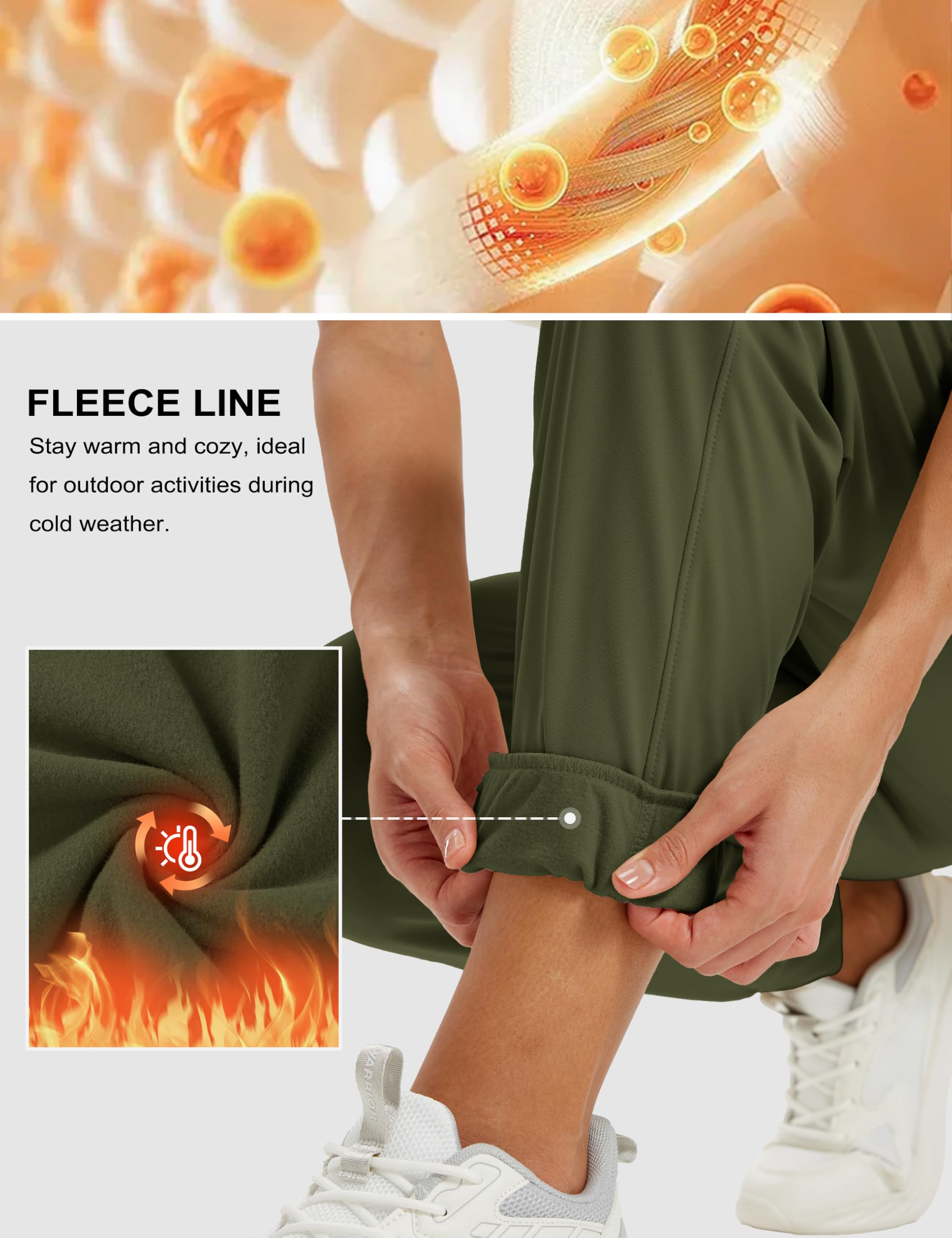 MAGCOMSEN two-pocket joggers keep valuables secure during hikes or gym sessions