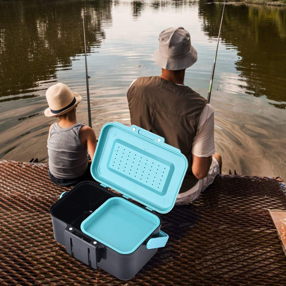 Interior showing interlayer for lures