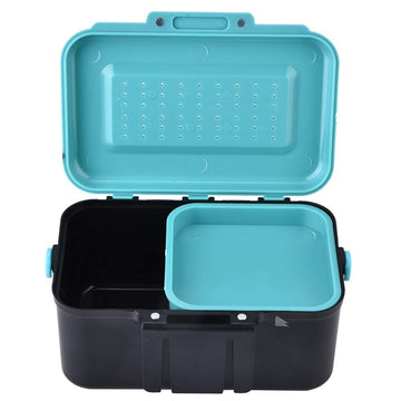 Maggot box dimensions 13 x 9.5 x 6.5 cm