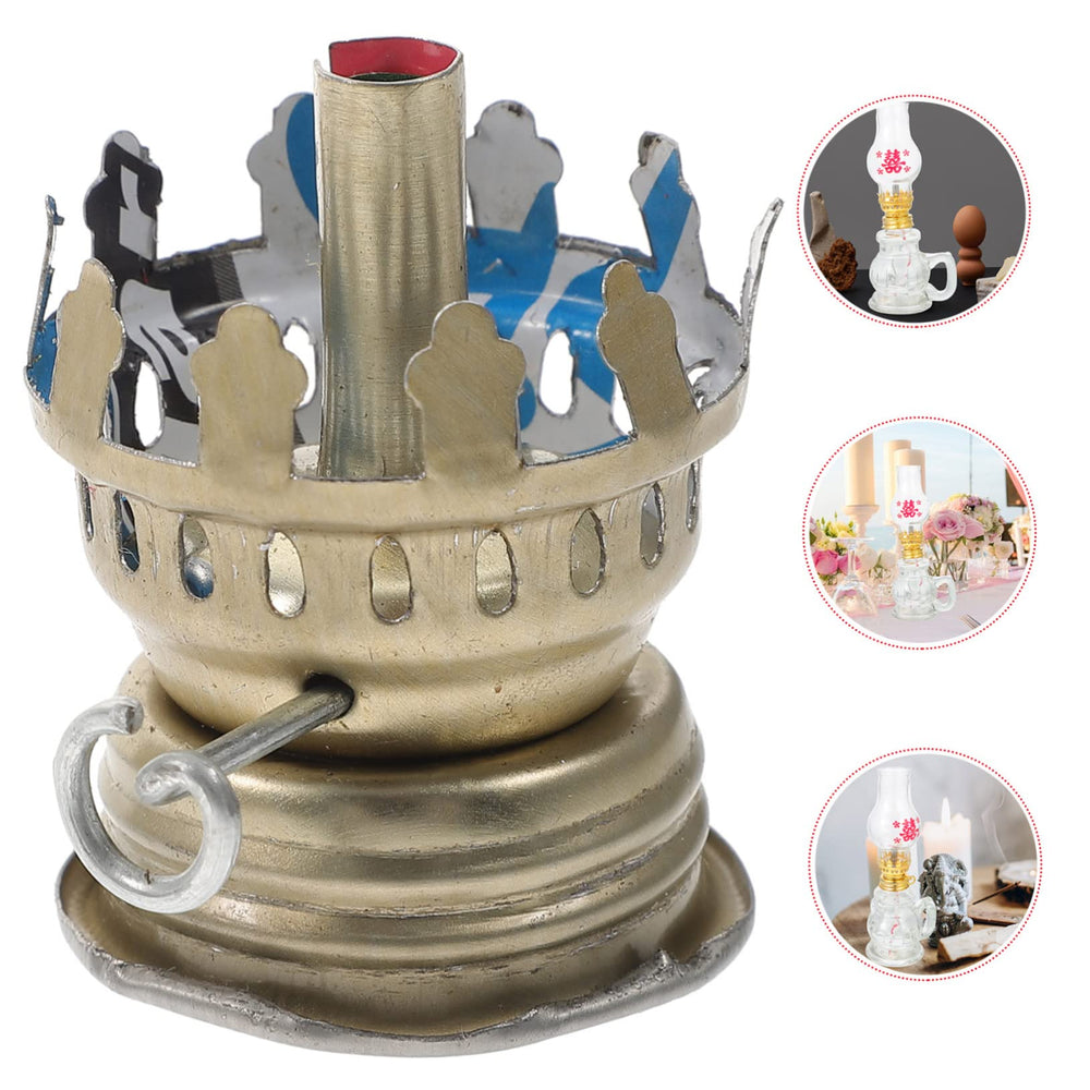 MAGICLULU glass kerosene lamp burner with robust construction for extended use.
