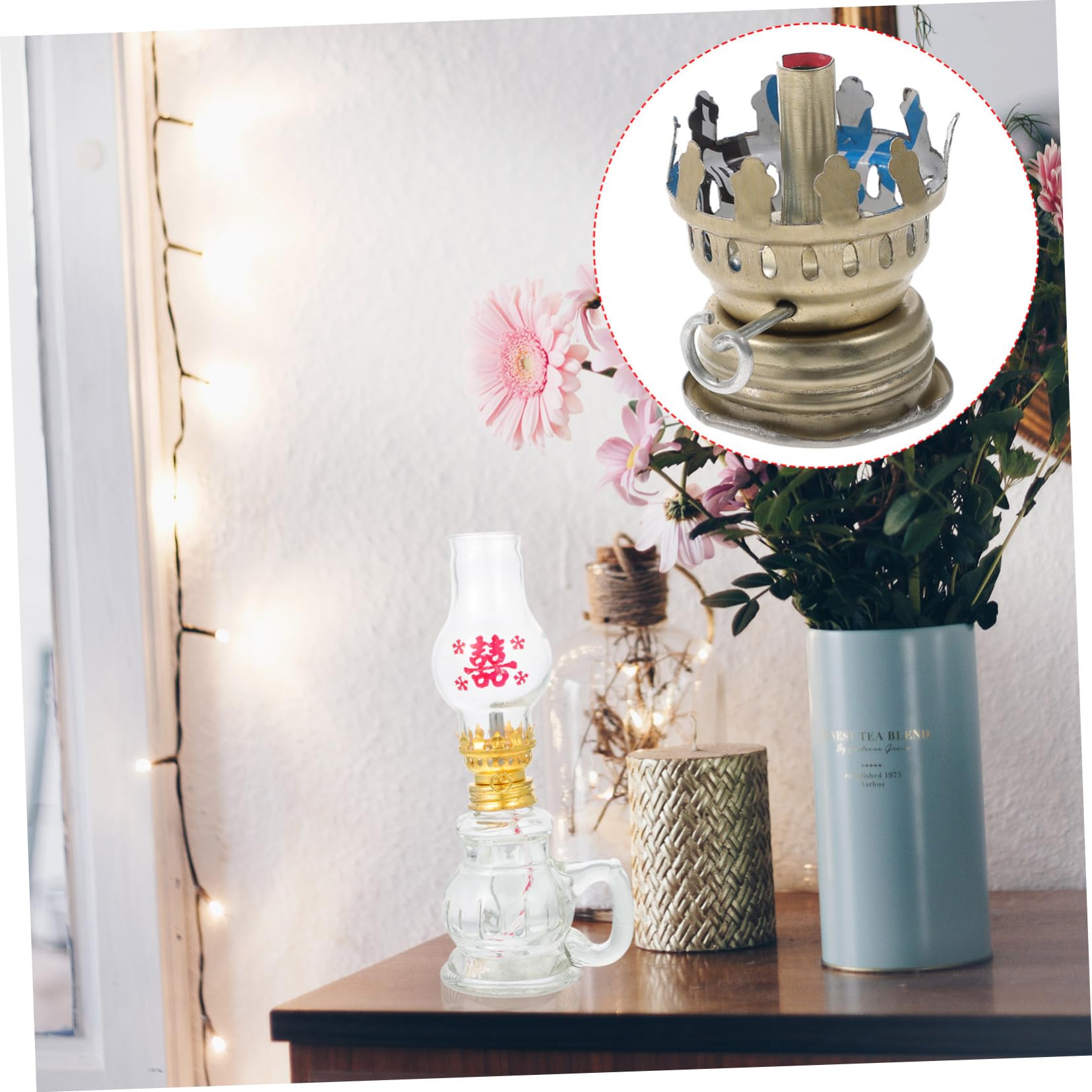 MAGICLULU antique lamp restoration with retro craftsmanship.