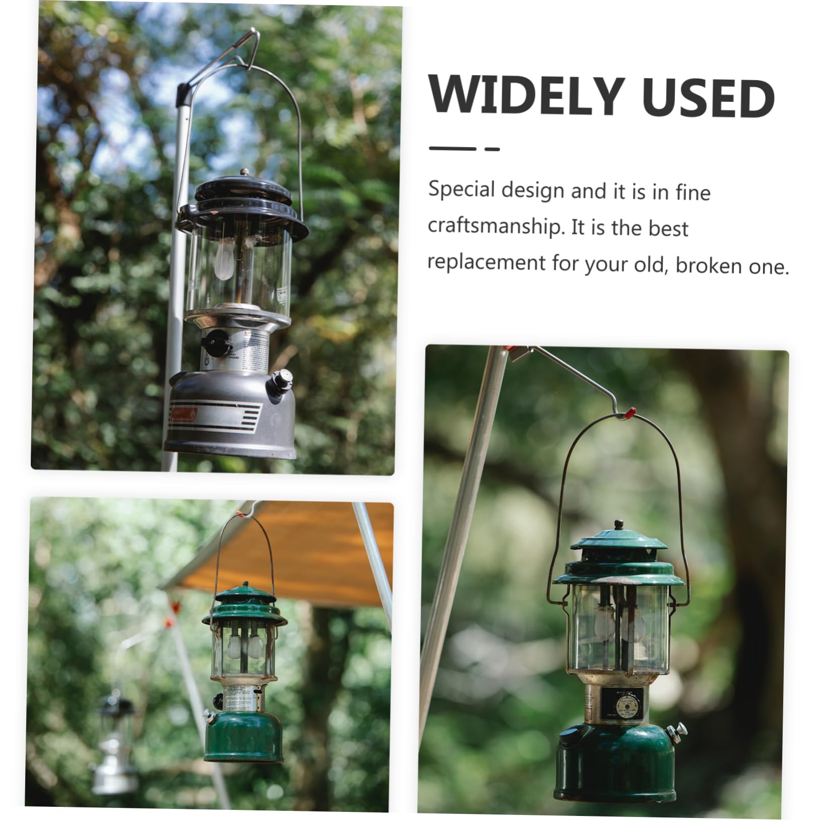 MAGICLULU burner center hole enables smooth wick threading.
