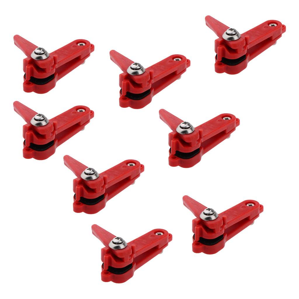 MagiDeal outrigger release clip with padded surface protects gear.