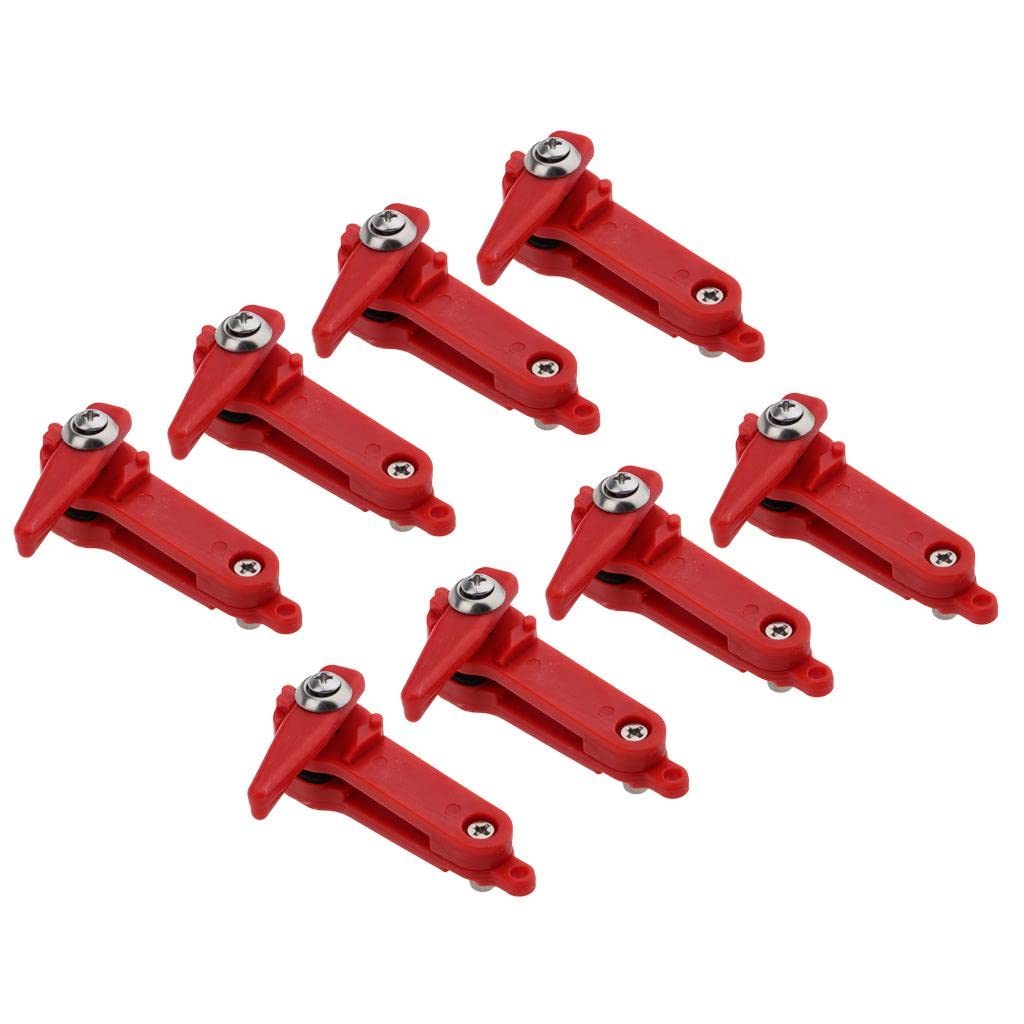 MagiDeal heavy tension snapper clip on boat for secure line release.
