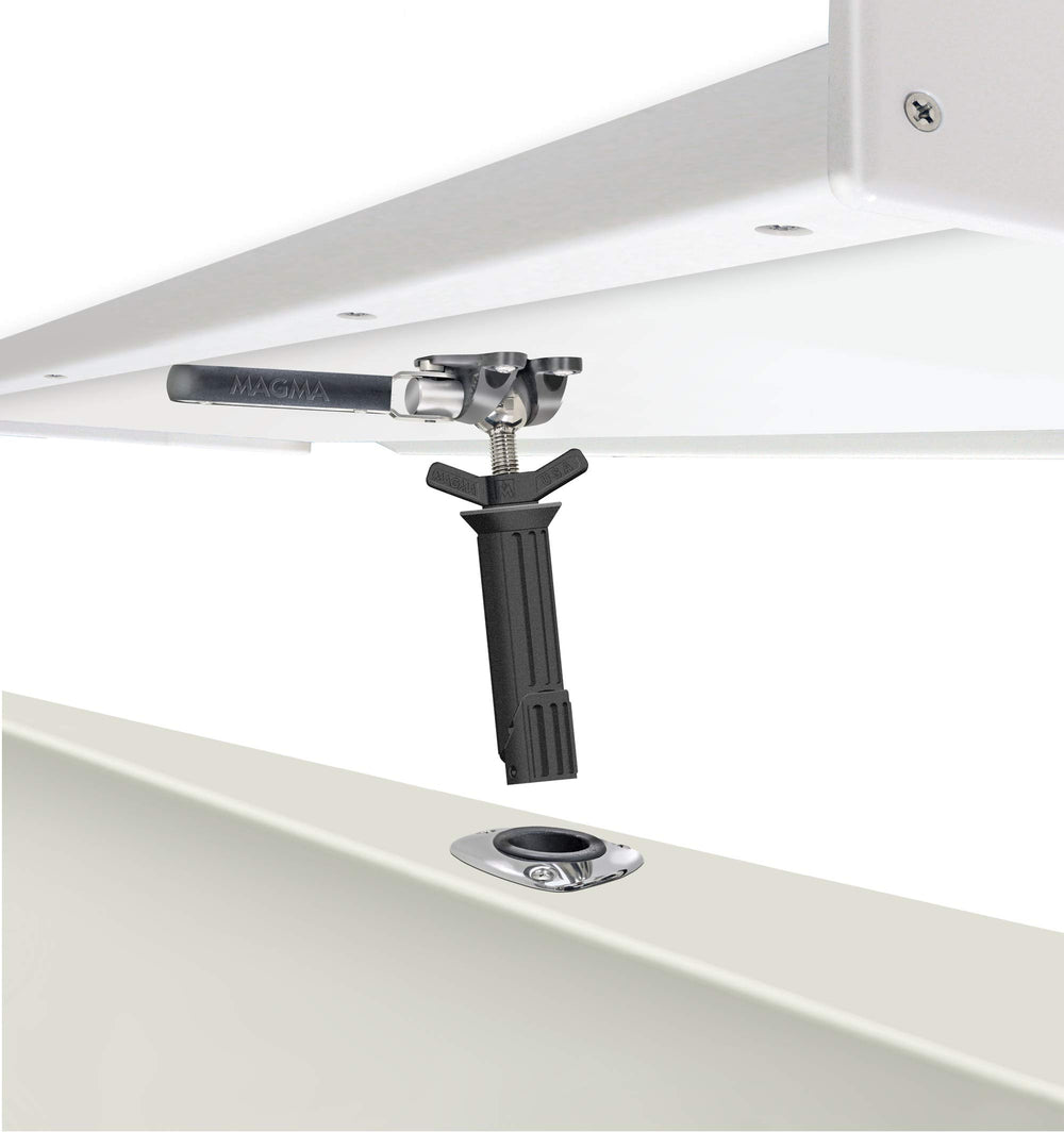 MAGMA marine-grade stainless steel construction resists salt spray and corrosion.