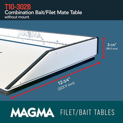 MAGMA T10-302B engraved black-core ruler closeup for high visibility measurements