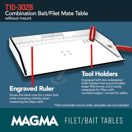MAGMA T10-302B knife holsters and pliers receptacle showcase organized tools