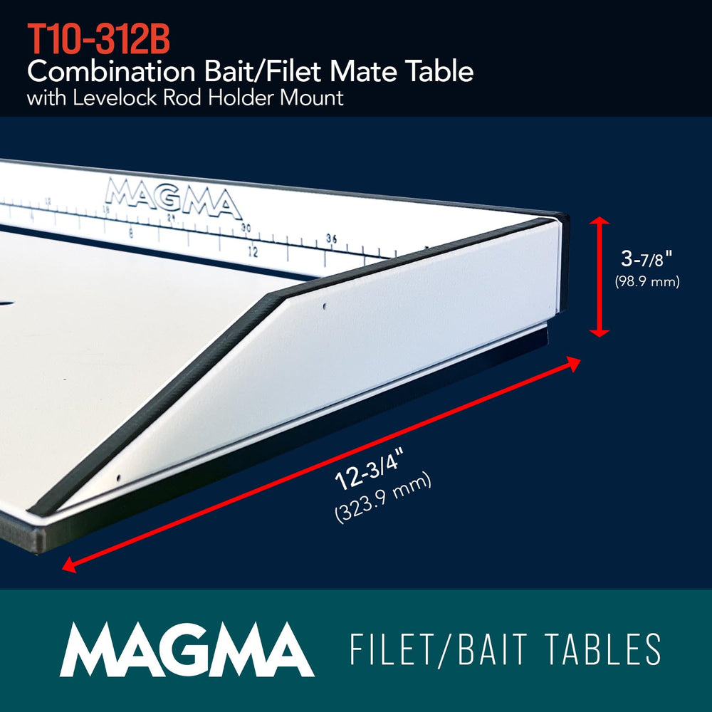 Magma T10-312B leveLock mount shows adaptable, corrosion-resistant support